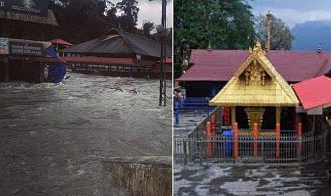 ശബരിമല ഒറ്റപ്പെട്ടു; ഉരുള്‍പൊട്ടല്‍ ഭീഷണി; യാത്ര ഒഴിവാക്കണമെന്ന് ഭക്തര്‍ക്ക് കര്‍ശന നിര്‍ദ്ദേശം; 