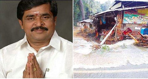 കേരളത്തിന് കൈത്താങ്ങുമായി തമിഴ്‌നാട് എംഎല്‍എ ; 16,000 കിലോ ഗ്രാം അരിയും വസ്ത്രങ്ങളും കൊച്ചിയിലെത്തിച്ചു