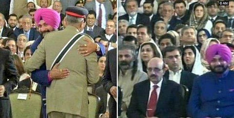 ' ഞാന്‍ അവരുടെ അതിഥിയായിരുന്നു'; പാക് സൈനിക മേധാവിയെ ആശ്ലേഷിച്ചതില്‍ തെറ്റില്ലെന്ന് നവ് ജ്യോത് സിദ്ദു 