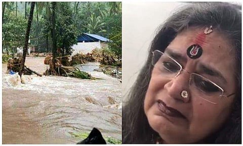 'എന്റെ കേരളം, എത്ര സങ്കടം'; കേരളത്തിനായി നൊമ്പരഗാനം പാടി ഉഷ ഉതുപ്പ് (വീഡിയോ)