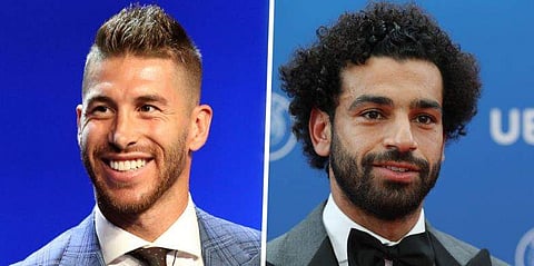 സലയുടെ അതേ ഇടത് തോളില്‍ റാമോസ് വീണ്ടും തൊട്ടു, ക്ഷമാപണമോ? കുത്തിനോവിക്കലോ?