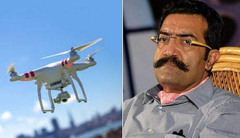 കഞ്ചാവ് വേട്ടയ്ക്കായി ഡ്രോണ്‍ ഉപയോഗിച്ച് ഋഷിരാജ് സിംഗ്; കേസെടുത്ത് വനം വകുപ്പ്