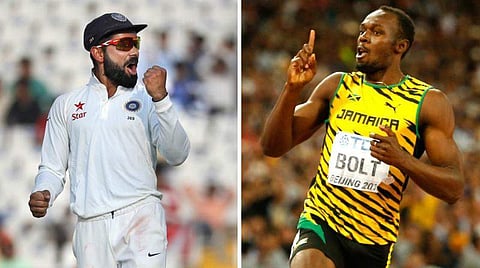 കോഹ് ലിയുടെ വെല്ലുവിളിക്ക് ബോള്‍ട്ടിന്റെ മറുപടി, പക്ഷേ ഉത്തരം കിട്ടാതെ ആരാധകര്‍