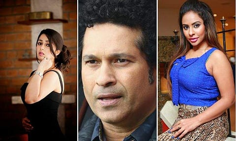 സച്ചിന്‍ ടെന്‍ഡുല്‍ക്കര്‍ക്കെതിരേ ലൈംഗിക ആരോപണവുമായി ശ്രീറെഡ്ഡി; ഹൈദരാബാദില്‍ വെച്ച് ചാര്‍മിയെ കണ്ടു