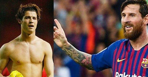 നഗ്നനായി കണ്ണാടിയില്‍ നോക്കി റൊണാള്‍ഡോ പറയും' മെസി ഇത്രയും സുന്ദരനല്ല '!