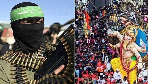 വിനായക ചതുര്‍ത്ഥിക്ക് ആക്രമണത്തിന് പദ്ധതിയിട്ട് ഹിസ്ബുള്‍ മുജാഹിദിന്‍; രണ്ട് ഭീകരര്‍ പിടിയില്‍