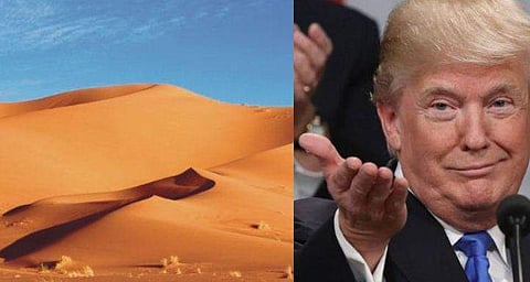 'മെക്‌സിക്കന്‍ അതിര്‍ത്തിയെക്കാള്‍ എത്ര ചെറുതാണ് സഹാറ'; മരുഭൂമിയില്‍ മതില്‍ പണിയാന്‍ ട്രംപ് ഉപദേശിച്ചെന്ന് സ്‌പെയിന്‍