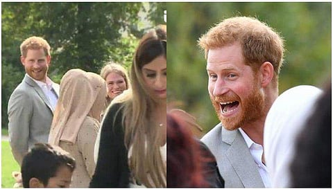 മേഗന്‍ നടത്തിയ ചാരിറ്റി പരിപാടിക്കിടയില്‍ സമൂസ കട്ടെടുത്ത് പ്രിന്‍സ് ഹാരി; വൈറലായി വീഡിയോ 