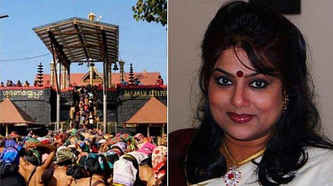 അയ്യപ്പന്റെ ബ്രഹ്മചര്യം കാത്തുസൂക്ഷിക്കാന്‍ എന്റെ ഒപ്പം ആരുണ്ടാകും? ; ഹൈന്ദവതയുടെ കറുത്തദിനമെന്ന് രഞ്ജിനി 