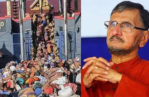 ഈഴവനെ ഒഴിവാക്കാന്‍ ആചാരം തടസ്സമായില്ല; ശബരിമലയില്‍ മേല്‍ജാതി ആധിപത്യവുമുണ്ടെന്ന് എന്‍എസ് മാധവന്‍ 