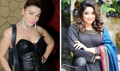 'ബിഗ് ബോസില്‍ കയറിപ്പറ്റാനുള്ള അവരുടെ തന്ത്രമാണിത്'; തനുശ്രീക്ക് എതിരേ രാഖി സാവന്ത്