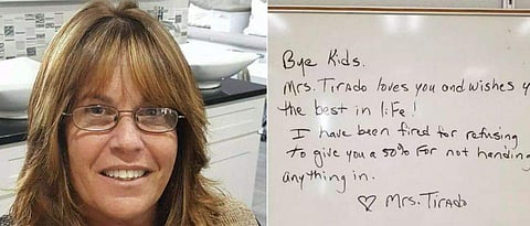 നിങ്ങളെ ഞാന്‍ സ്നേഹിക്കുന്നു, പക്ഷേ രാജിവയ്ക്കാതെ വേറെ വഴിയില്ല; വൈറലായി അധ്യാപികയുടെ കുറിപ്പ്