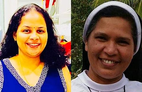 വിശ്വാസത്തിന് നേരെ കൊഞ്ഞനം കുത്തുന്നത് അല്‍പത്തരം; സിസ്റ്റര്‍ ലൂസിക്ക് മാന്യതയുണ്ടെങ്കില്‍ സന്യാസവസ്ത്രം ഊരിവച്ച് പുറത്തുവരണമെന്ന് സിന്ധു ജോയ്