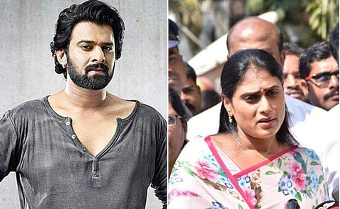 പ്രഭാസുമായി ബന്ധമുണ്ടെന്ന പ്രചരണം വ്യാജം; വ്യക്തിഹത്യ നടത്തുന്നവര്‍ക്കെതിരേ പരാതി നല്‍കി വൈ.എസ് ശര്‍മിള