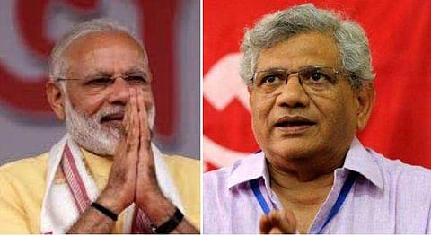 പ്രധാനമന്ത്രിക്കെതിരെ കേസെടുക്കണം;  ആള്‍ക്കൂട്ട നീതിയല്ല, നിയമവാഴ്ചയാണ് നടപ്പാക്കേണ്ടതെന്ന് യെച്ചൂരി