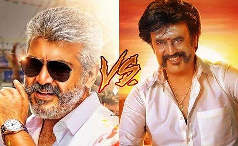 തലൈവരുടെ 'പേട്ട'യല്ല തലയുടെ 'വിശ്വാസ'മാണ് മുന്നിലെന്ന് കണക്കുകള്‍; വ്യാജ പ്രചരണത്തിന്റെ മുനയൊടിച്ച് സണ്‍ പിക്‌ചേഴ്‌സ് 