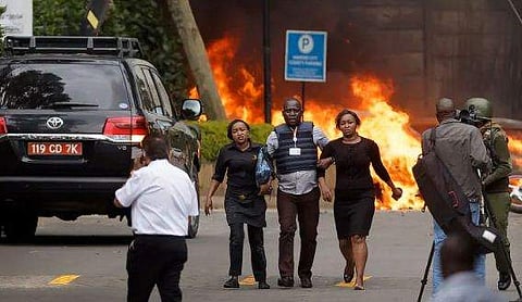 നെയ്റോബി ഹോട്ടലിൽ ഭീകരാക്രമണം; 21 മരണം; 19 പേരെ കാണാനില്ല