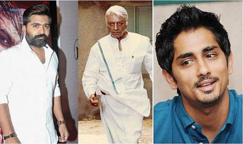 കമല്‍ഹാസന്റെ സിനിമയില്‍ നിന്ന് ചിമ്പുവിനെ മാറ്റി; സേനാപതിയുടെ കൊച്ചുമകനാകുന്നത് സിദ്ധാര്‍ത്ഥ്