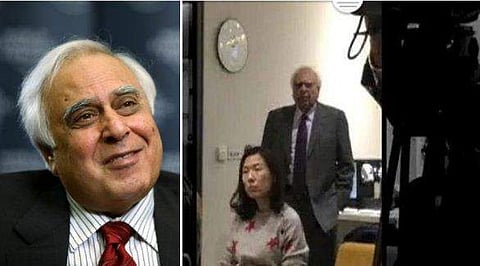 കോൺ​ഗ്രസ് പ്രതിനിധിയായല്ല പങ്കെടുത്തത് ; ക്ഷണിച്ചത് ആശിഷ് റോയ് ; ഹാക്കത്തോണിൽ സംബന്ധിച്ചതിൽ വിശദീകരണവുമായി കപിൽ സിബൽ