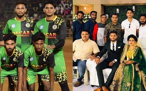 ആഘോഷങ്ങൾ പിന്നെയാകാം ; കല്യാണവേഷത്തിൽ നിന്നും വരൻ നേരെ പന്തുകളിക്കാനിറങ്ങി ; സോഷ്യൽ മീഡിയയിൽ താരമായി റിദ്വാൻ