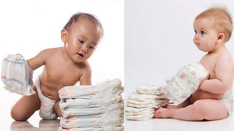 കുഞ്ഞുങ്ങളുടെ ഡയപ്പറുകളും സുരക്ഷിതമല്ല; ഡയപ്പറുകളിലെ അപകടകാരികളായ രാസവസ്തുക്കള്‍ക്കെതിരെ മുന്നറിയിപ്പ് 