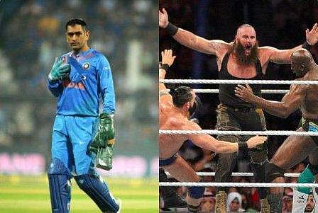 റോയല്‍ റംപിളിലേക്ക് ധോനിയും? റിങ്ങില്‍ ധോനിയെ കാണണ്ടേയെന്ന് ആരാധകരോട് ചോദ്യം