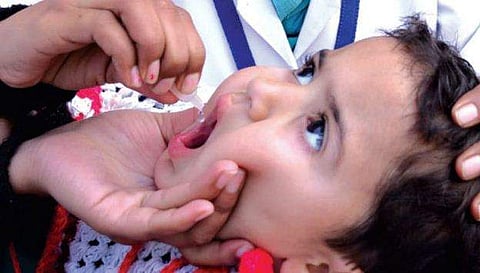 പോളിയോ തുള്ളിമരുന്ന് വിതരണം മാറ്റിവച്ചു  ; പുതുക്കിയ തിയതി പിന്നീടെന്ന് ആരോഗ്യ മന്ത്രാലയം