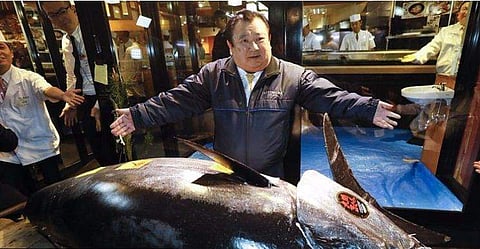 ഭീമന്‍ ചൂര സ്വന്തമാക്കിയത് 21.5 കോടി രൂപയ്ക്ക്  