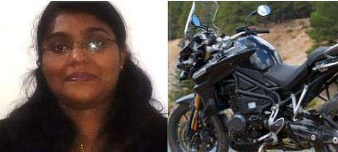 സാഹസിക ബൈക്ക് യാത്രയ്ക്കിടെ തെറിച്ചു വീണു; മൂന്നാര്‍ കാണാനെത്തിയ യുവതിക്ക് ദാരുണാന്ത്യം