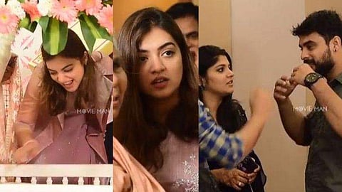 ഓടി നടന്നും ചിരിച്ചും ചിരിപ്പിച്ചും താരങ്ങളെ കൈയിലെടുത്ത് നടി നസ്‌റിയ; അല്‍ഫോണ്‍സ് പുത്രന്റെ കുഞ്ഞിന്റെ മാമോദീസ, വീഡിയോ 