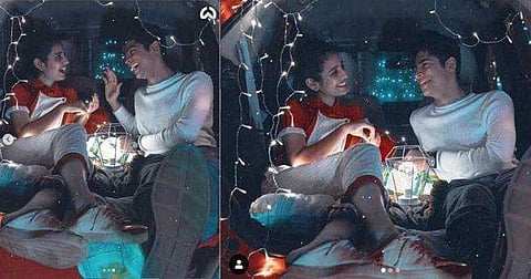 ഡിക്കിക്കുള്ളിലെ ഫോട്ടോഷൂട്ട്: വൈറലായി പ്രിയ വാര്യറും റോഷനും