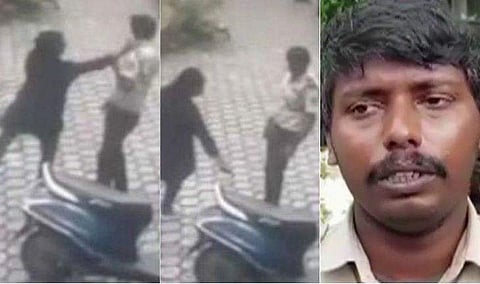 സെക്യൂരിറ്റി ജീവനക്കാരനെ മർദ്ദിച്ച യുവതിയെ അറസ്റ്റ് ചെയ്തു; കുടുക്കിയത് ആ വൈറൽ വിഡിയോ 