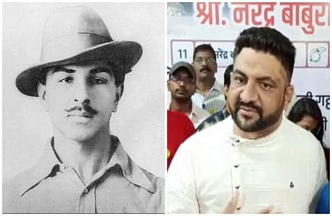 ഭഗത് സിംഗിന്റെ കൊച്ചുമകന്‍ തെരഞ്ഞെടുപ്പ് പ്രചാരണത്തിന്; വോട്ട് തേടുന്നത് ബിജെപി വിമത സ്ഥാനാര്‍ത്ഥിക്ക് വേണ്ടി