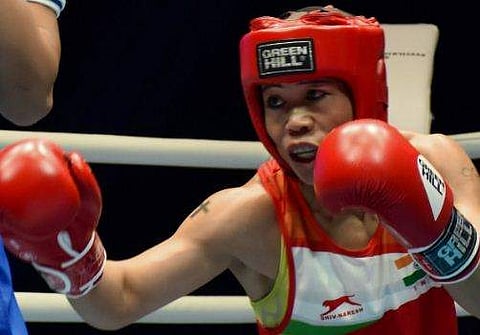 'ഇടി'മുഴക്കം തീര്‍ത്ത് വീണ്ടും മേരി കോം; റെക്കോര്‍ഡ് തിരുത്തി, മെഡലുറപ്പിച്ച് ലോക ചാമ്പ്യന്‍ഷിപ്പിന്റെ സെമിയില്‍