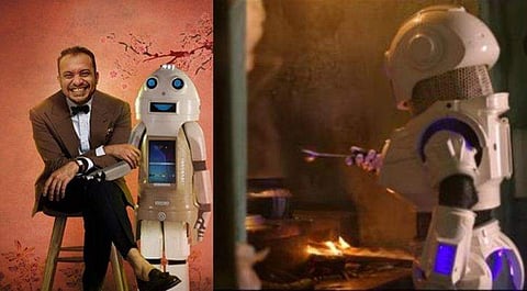 അടുപ്പ് കത്തിച്ച് കഞ്ഞി വയ്ക്കുന്ന റോബോട്ട്; ആന്‍ഡ്രോയിഡ് കുഞ്ഞപ്പന്റെ ടീസര്‍ പുറത്ത്