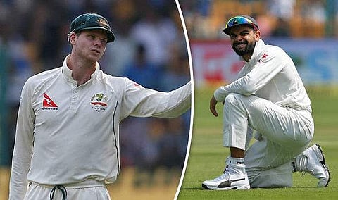 900ത്തില്‍ നിന്ന് താഴേക്ക്, സ്മിത്തിന്റെ മൂക്കിന്‍തുമ്പിലേക്ക് കോഹ് ലി വന്നത് ഒരൊറ്റ ടെസ്റ്റിലൂടെ