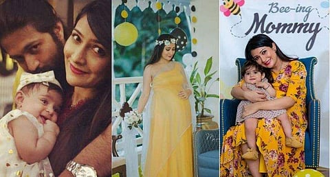 നിറവയറില്‍ മഞ്ഞയുടുത്ത് മാലാഖയെപ്പോലെ രാധിക, കൂട്ടിന് അയ്‌റയും; ബേബി ഷവര്‍ ചിത്രങ്ങള്‍ പുറത്തുവിട്ട് താരം