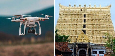 ശ്രീ പത്മനാഭ സ്വാമി ക്ഷേത്രത്തിന് സമീപം അജ്ഞാത ഡ്രോണ്‍; അന്വേഷണം 