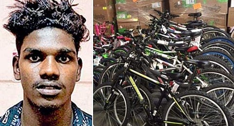 നാട്ടിലെ പിള്ളേരെല്ലാം ദിവസവും സഞ്ചരിക്കുന്നത് പുത്തന്‍ സൈക്കിളില്‍; രഹസ്യം കണ്ടെത്തി പൊലീസ്; അമ്പരന്ന് നാട്ടുകാര്‍; അറസ്റ്റ്