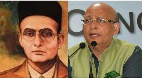 'സവര്‍ക്കര്‍ സ്വാതന്ത്ര്യസമരപ്പോരാളി, ദളിത് അവകാശപ്പോരാട്ട നായകന്‍' ; പ്രശംസകളുമായി കോണ്‍ഗ്രസ് നേതാവ് മനു അഭിഷേക് സിങ്‌വി