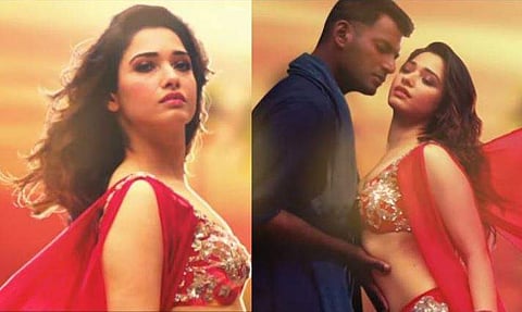 അതിസുന്ദരിയായി തമന്ന; ആക്ഷനിലെ പുതിയ ഗാനം, വീഡിയോ