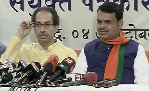 ശിവസേനയുടെ 56ല്‍ 45ഉം ഞങ്ങളോടൊപ്പം; മുഖ്യമന്ത്രി സ്ഥാനം വിട്ടുകൊടുക്കില്ലെന്ന് ബിജെപി