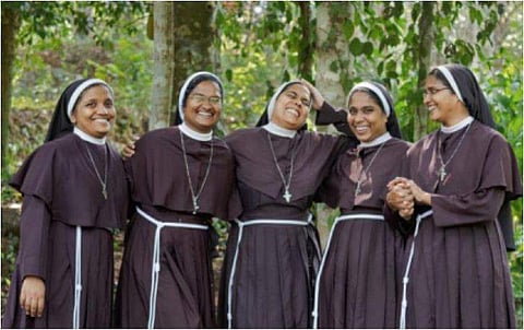 ഉള്ളുതുറന്ന് ചിരിച്ച് അവര്‍ അഞ്ചുപേര്‍; സിസ്റ്റര്‍ അനുപമയുടെയും കൂട്ടരുടെയും പോരാട്ടത്തിന് നാഷണല്‍ ജ്യോഗ്രഫിക്കിന്റെ അംഗീകാരം 