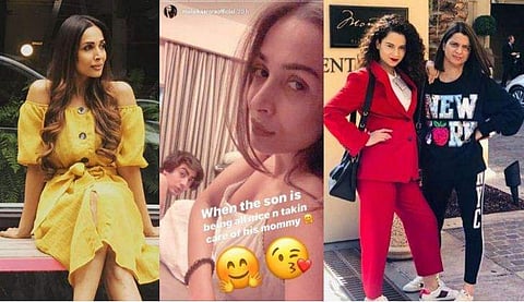 'അമ്മയ്ക്ക് വേണ്ടതെല്ലാം ചെയ്യുന്നവന്‍', മകനൊപ്പം മലൈകയുടെ സെല്‍ഫി; ആധുനിക അമ്മയെന്ന് രംഗോലിയുടെ പരിഹാസം; വിവാദം