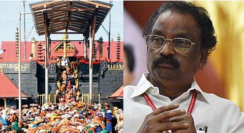 ശബരിമല യുവതീപ്രവേശനം : സുപ്രിംകോടതി വിധിയില്‍ പ്രായോഗികമായി സ്‌റ്റേ ഉണ്ടെന്ന് മന്ത്രി എ കെ ബാലന്‍