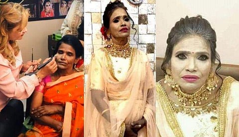 ഇത് പഴയ ആളല്ല; ലെഹങ്കയില്‍ തിളങ്ങി രാണു മണ്ഡല്‍, അമ്പരപ്പിക്കുന്ന മേക്കോവര്‍; വിഡിയോ