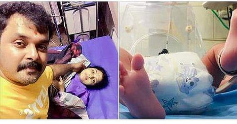 അമ്പിളി ദേവി ആണ്‍കുഞ്ഞിന് ജന്മം നല്‍കി; സന്തോഷം പങ്കുവെച്ച് ആദിത്യന്‍ ജയന്‍