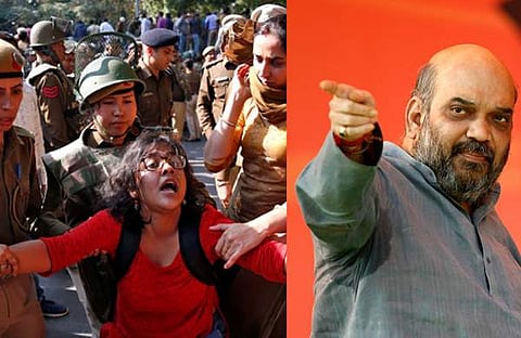 ജെഎന്‍യു പ്രക്ഷോഭം: പ്രശ്‌നം ഉടന്‍ പരിഹരിക്കണം; അമിത് ഷായുടെ നിര്‍ദേശം