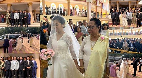 വെള്ളഗൗണില്‍ അതിസുന്ദരിയായി മുന്‍ കേന്ദ്രമന്ത്രി; അഗതയ്ക്ക് കൂട്ട് പാട്രിക്