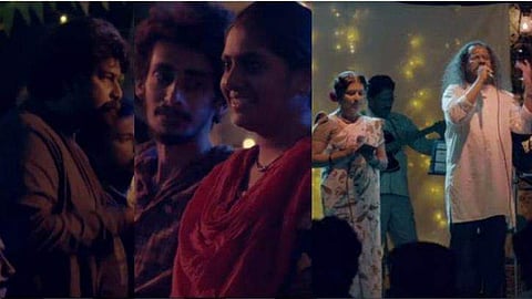 പഴമതൊട്ട് സിതാരയും ഹരീഷും വേദിയില്‍; കാഴ്ചക്കാരായി നിമിഷയും ജോജുവും; പ്രമോ സോങ് വൈറല്‍